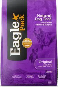 eagle pack original adult lamb meal dry dog food