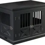 best furniture style dog crate merry products triple door dog crate